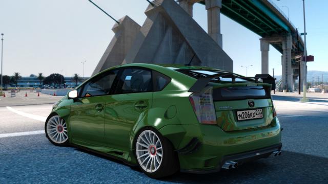 Toyota Prius GEN3 Libertywalk 2JZ для Assetto Corsa