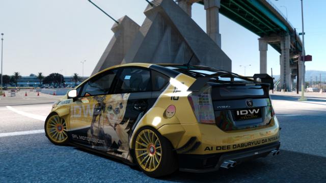 Toyota Prius GEN3 Libertywalk 2JZ для Assetto Corsa