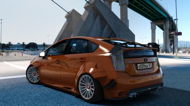 Toyota Prius GEN3 Libertywalk 2JZ для Assetto Corsa