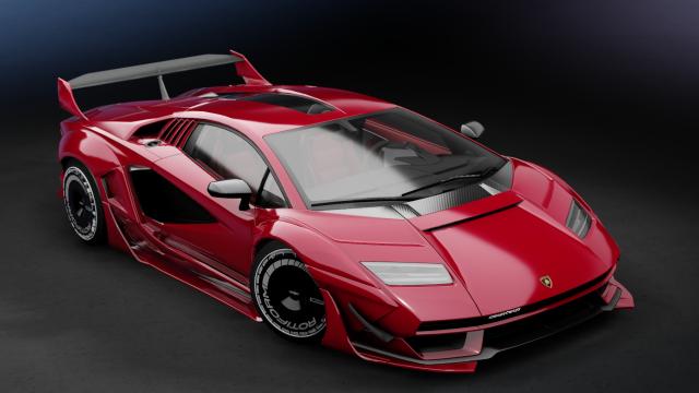 Lamborghini Countach LPI 800-4 LBWK for Assetto Corsa
