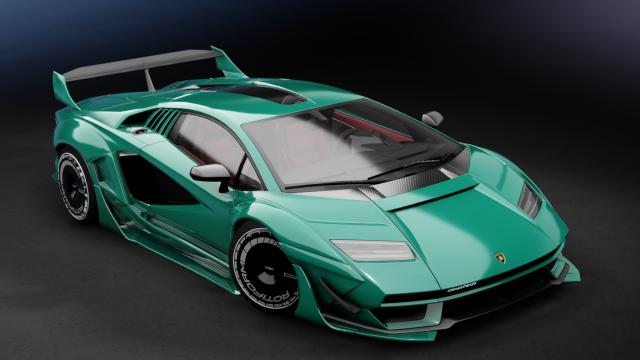 Lamborghini Countach LPI 800-4 LBWK for Assetto Corsa