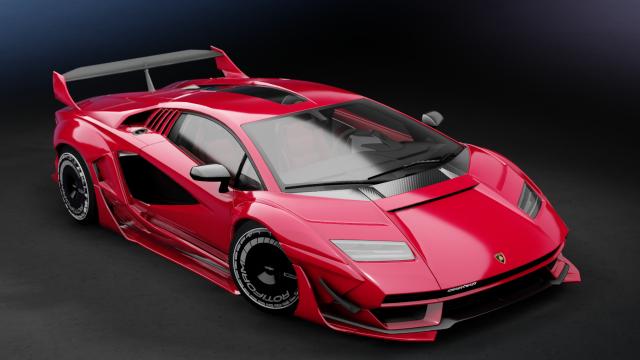 Lamborghini Countach LPI 800-4 LBWK for Assetto Corsa