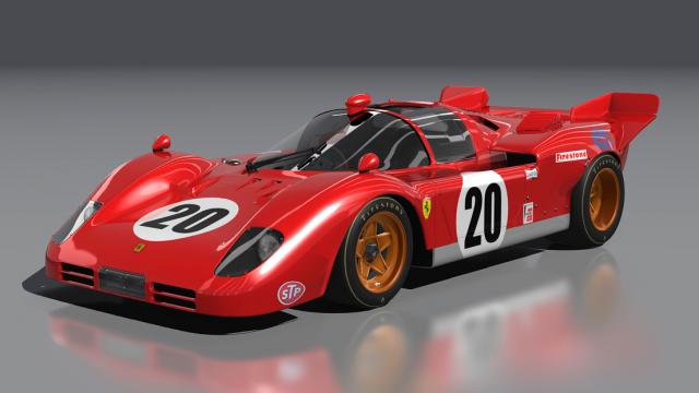 Ferrari 512S (open top) for Assetto Corsa