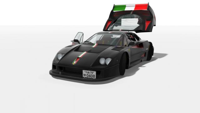 Ferrari F40 ’89 High HP Tuned for Assetto Corsa