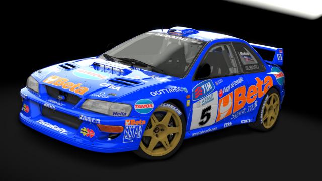 Subaru Impreza GC8 WRC98 (S5) для Assetto Corsa