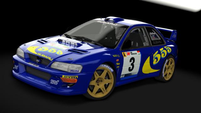 Subaru Impreza GC8 WRC98 (S5) для Assetto Corsa