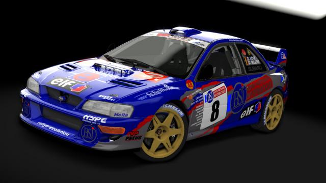 Subaru Impreza GC8 WRC98 (S5) для Assetto Corsa