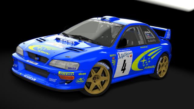 Subaru Impreza GC8 WRC98 (S5) для Assetto Corsa