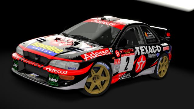 Subaru Impreza GC8 WRC98 (S5) для Assetto Corsa