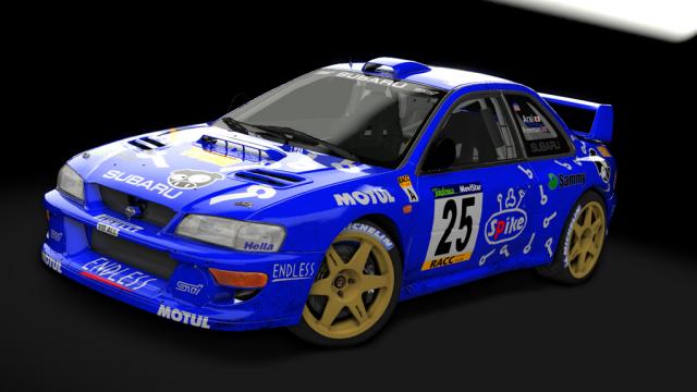 Subaru Impreza GC8 WRC98 (S5) для Assetto Corsa