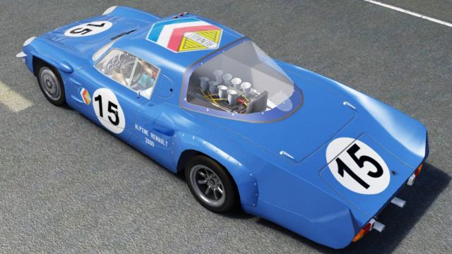 Alpine A211 для Assetto Corsa