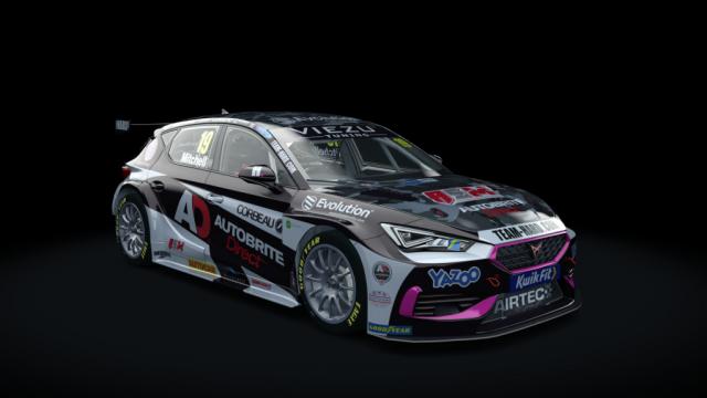 Seat Cupra Leon BTCC for Assetto Corsa