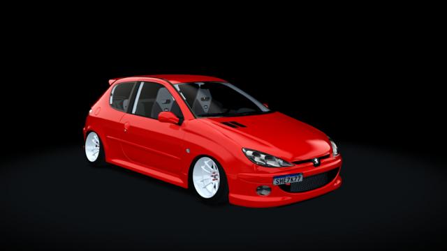 Peugeot 206 Shelby Oliver for Assetto Corsa