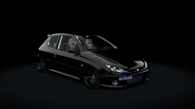 Peugeot 206 Shelby Oliver for Assetto Corsa