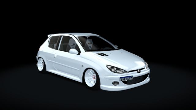 Peugeot 206 Shelby Oliver for Assetto Corsa