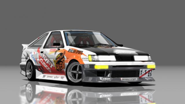 Toyota Levin MadZ для Assetto Corsa