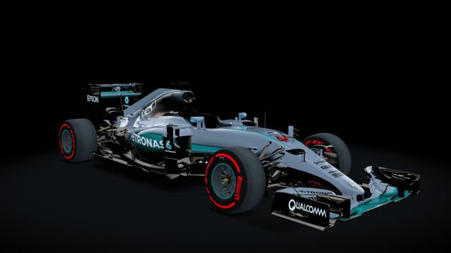 Mercedes F1 2016 для Assetto Corsa