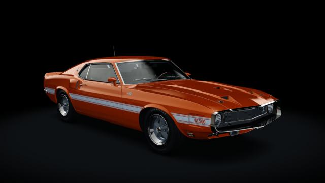 Shelby GT500 1969 для Assetto Corsa