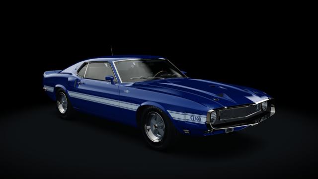 Shelby GT500 1969 для Assetto Corsa