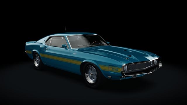 Shelby GT500 1969 для Assetto Corsa