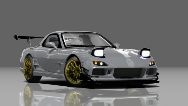 Mazda rx7 fd MadZ для Assetto Corsa