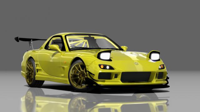 Mazda rx7 fd MadZ для Assetto Corsa