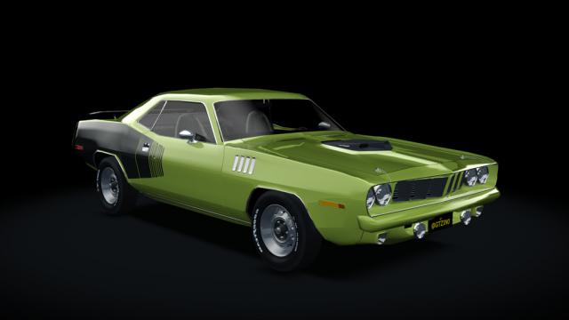 Plymouth Cuda HEMI 1971 для Assetto Corsa