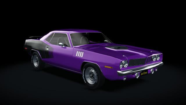 Plymouth Cuda HEMI 1971 для Assetto Corsa