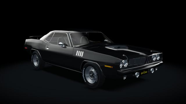 Plymouth Cuda HEMI 1971 для Assetto Corsa