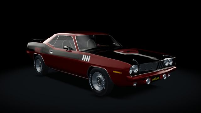 Plymouth Cuda HEMI 1971 для Assetto Corsa