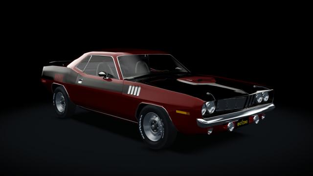 Plymouth Cuda HEMI 1971 для Assetto Corsa