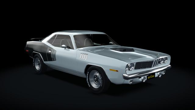 Plymouth Cuda HEMI 1971 для Assetto Corsa