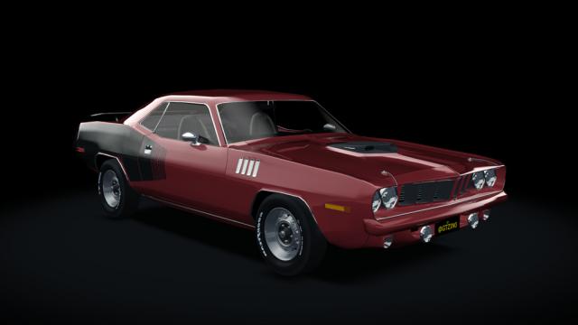 Plymouth Cuda HEMI 1971 для Assetto Corsa