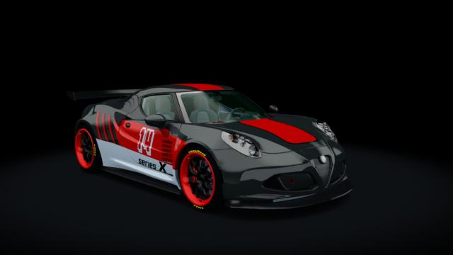 Alfa Romeo 4C X Series 2021 для Assetto Corsa