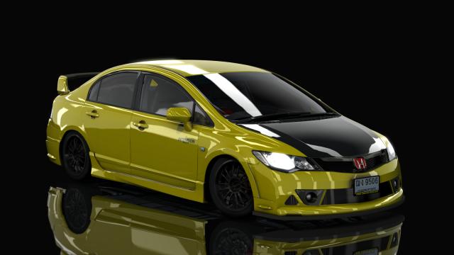 HOTHEAD21 Honda Civic FD Mugen для Assetto Corsa