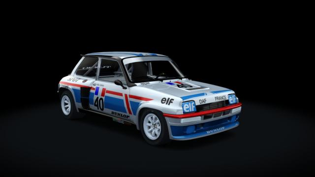 Renault 5 Turbo Europa Cup for Assetto Corsa