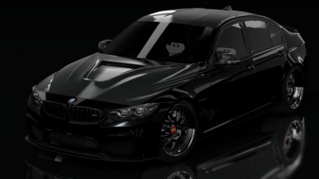 BMW M3 F80 Competition Single Turbo для Assetto Corsa