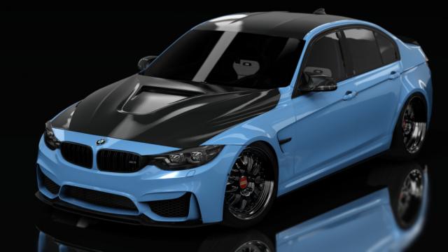BMW M3 F80 Competition Single Turbo для Assetto Corsa