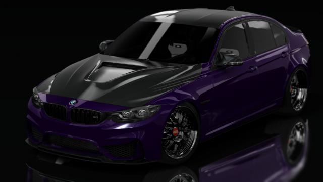 BMW M3 F80 Competition Single Turbo для Assetto Corsa