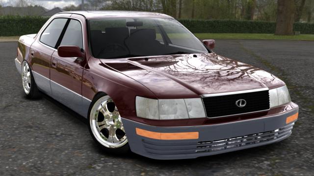 Team Effort Lexus LS400 для Assetto Corsa