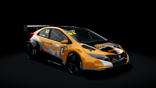 Honda Civic WTCC TC1 для Assetto Corsa