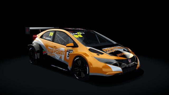 Honda Civic WTCC TC1 для Assetto Corsa