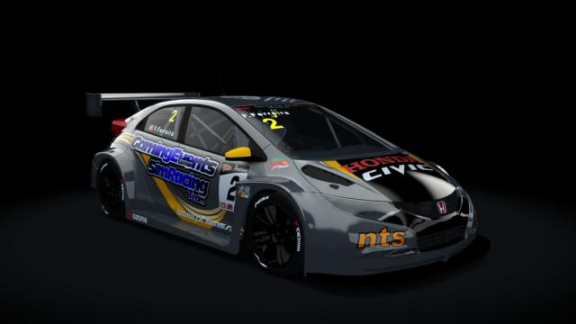 Honda Civic WTCC TC1 для Assetto Corsa