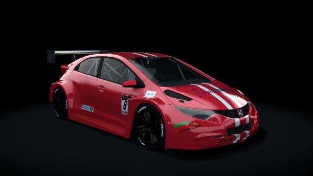 Honda Civic WTCC TC1 для Assetto Corsa
