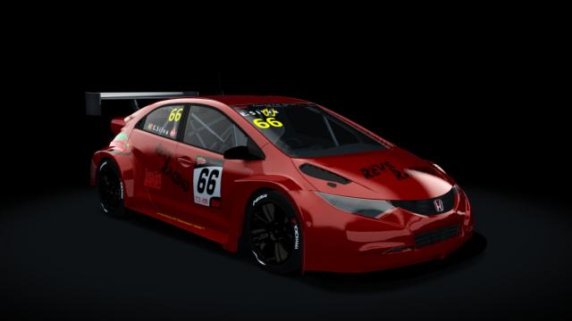 Honda Civic WTCC TC1 для Assetto Corsa