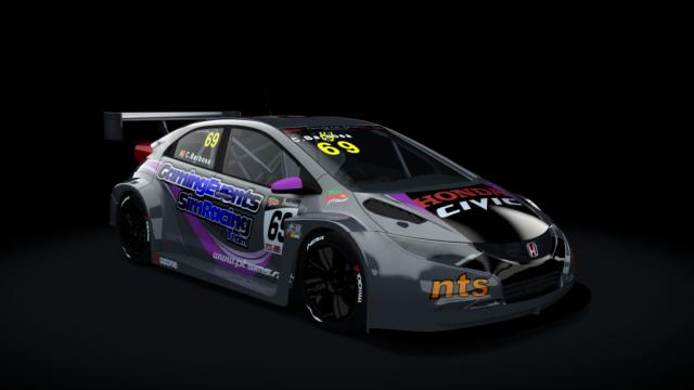 Honda Civic WTCC TC1 для Assetto Corsa