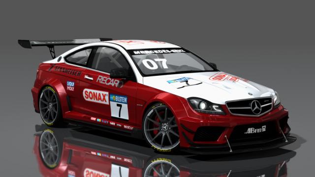Mercedes-Benz C63 Cup для Assetto Corsa