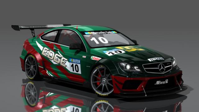 Mercedes-Benz C63 Cup для Assetto Corsa