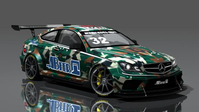Mercedes-Benz C63 Cup для Assetto Corsa