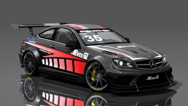 Mercedes-Benz C63 Cup для Assetto Corsa